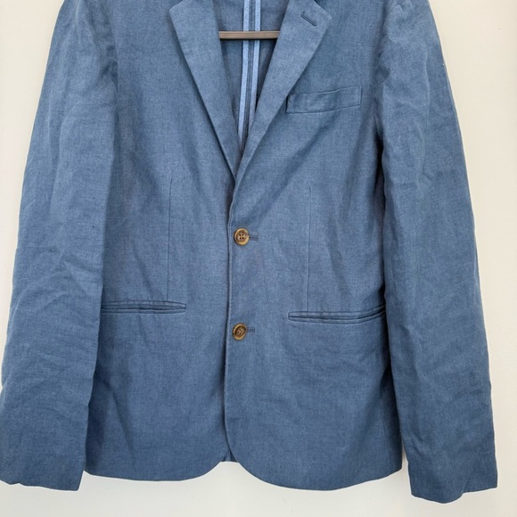 J.crew Crewcuts Ludlow linen blend Blazer size 14 - Picture 3 of 12